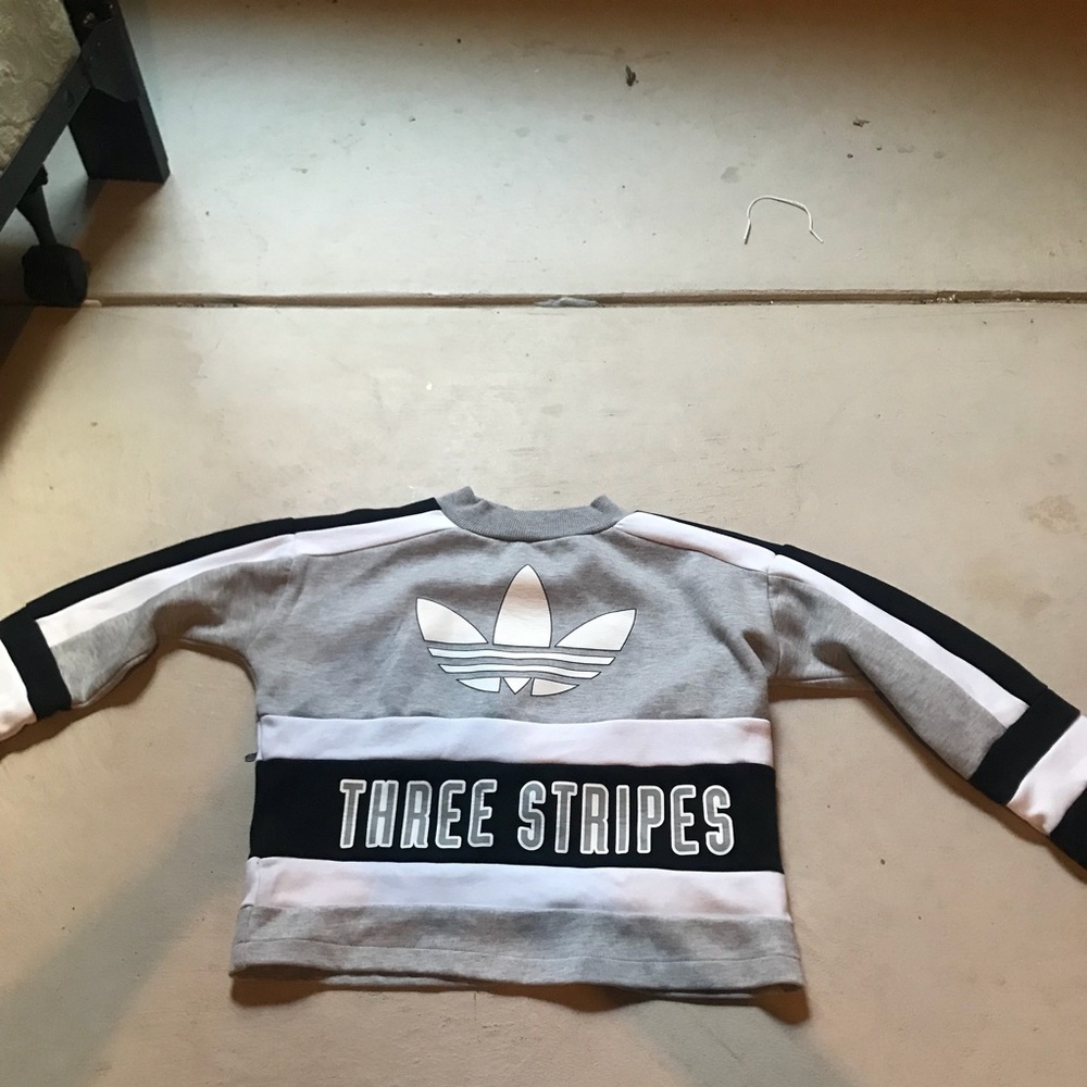 Adidas cropped sweatshirt
